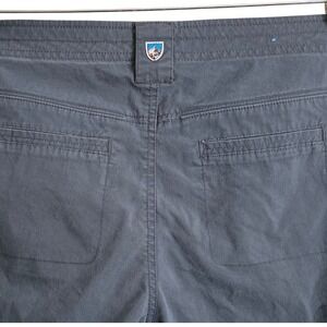 Kuhl Splash Roll-Up Pants Men Size 10 Reg Gray Hiking Outdoor Style 6279